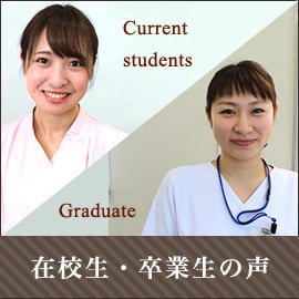在校生・卒業生の声