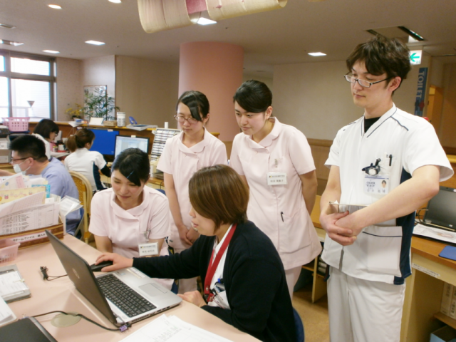 臨地実習の様子1